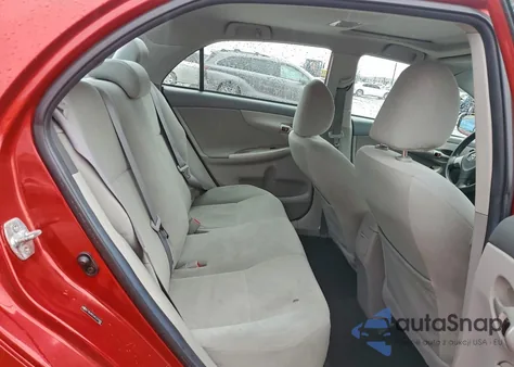 2010 Toyota Corolla Base from USA, damaged, VIN 2T1BU4EE9AC351568